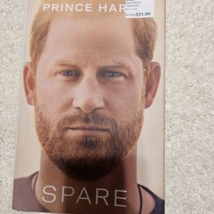Used/read Prince Harry Spare book